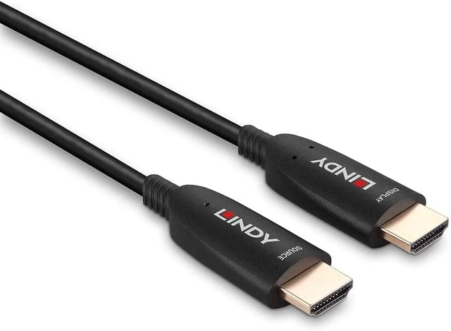 Alt view image 3 of 5 - LINDY 38510 HDMI Cable 8K60 Hybrid Optical Fiber 10m
