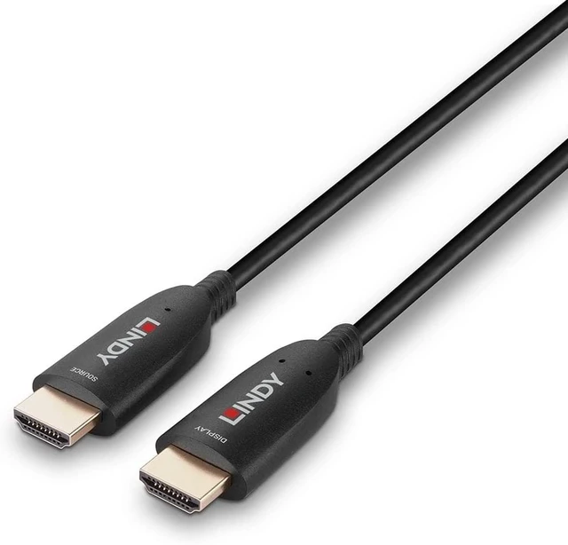Alt view image 5 of 5 - LINDY 38510 HDMI Cable 8K60 Hybrid Optical Fiber 10m