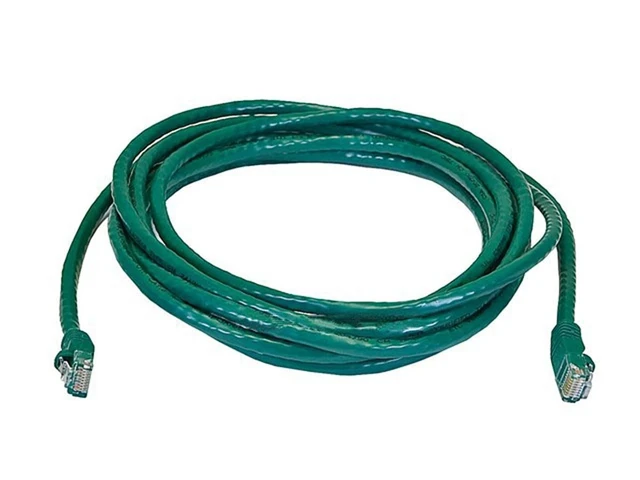 Alt view image 4 of 6 - Monoprice Cat6 Ethernet Patch Cable - Network Internet Cord - RJ45, Stranded, 550Mhz, UTP, Pure Bare Copper Wire, 24AWG, 14ft, Green