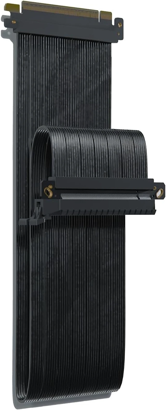 Alt view image 2 of 7 - SSUPD PCIe 5.0 x16 Riser Cable 200/320/440mm 32 GT/s Transmission, 64 GB/s (256 Gbps) Bandwidth GPU RTX 5090/5080 & RX 9070 XT & ITX Case Ready (PCIe 5.0 Straight 320mm)