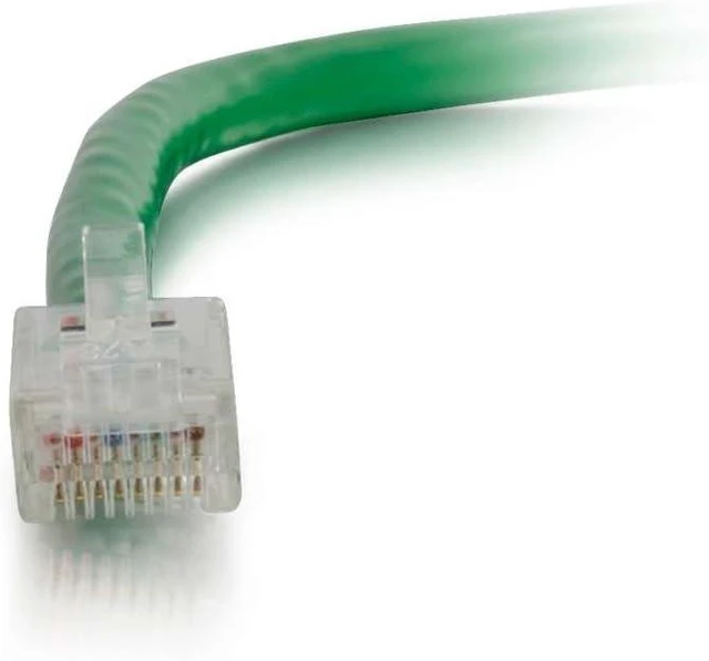 Alt view image 2 of 4 - C2G 00964 Cat6 Cable - Non-Booted Unshielded Ethernet Network Patch Cable, Green (6 Inch)