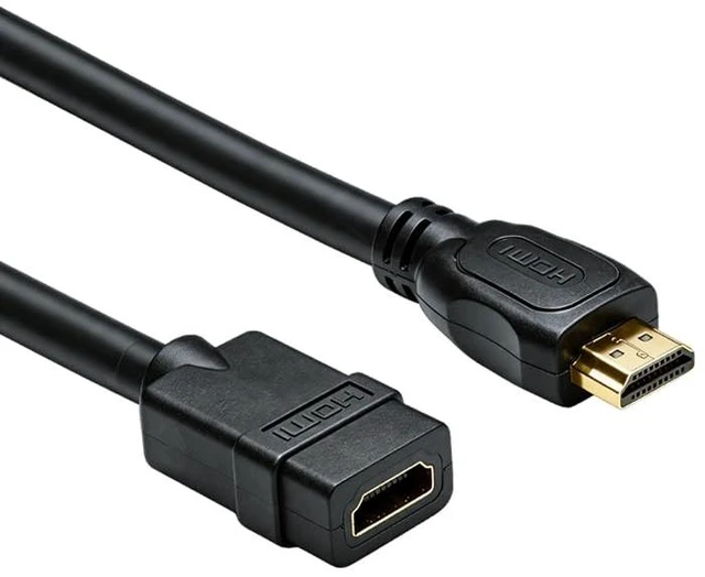Main image of Portkeys 8K HDMI Extension Cable 33ft/10m HDMI Extender 8K@60hz 4K@120hz HDMI 2.1 Cord Male to Female Adapter for LH7C TA03Y/B, Fire Stick, Roku, HDTV, Blu-Ray, Laptop, PS5/4, Xbox, Laptop, PC