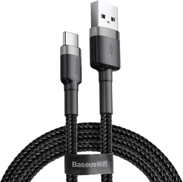 Main image of Baseus Data Cable/Software for Universal/Smartphones - Grey/Black