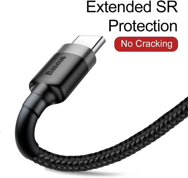 Alt view image 7 of 7 - Baseus Data Cable/Software for Universal/Smartphones - Grey/Black