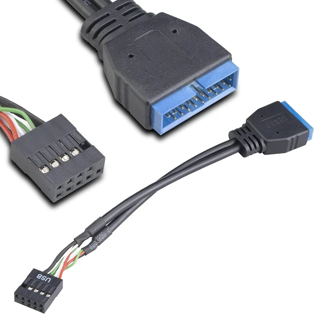 Main image of Akasa AK-CBUB19-10BK USB 3.0 to USB 2.0 Adapter Cable