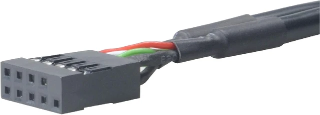 Alt view image 5 of 6 - Akasa AK-CBUB19-10BK USB 3.0 to USB 2.0 Adapter Cable