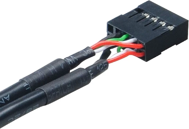 Alt view image 6 of 6 - Akasa AK-CBUB19-10BK USB 3.0 to USB 2.0 Adapter Cable
