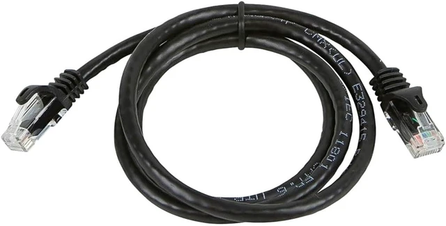 Alt view image 3 of 5 - Monoprice 111327 3' FLEXboot 24AWG Cat5e 350MHz UTP Bare Copper Ethernet Network Cable, Black