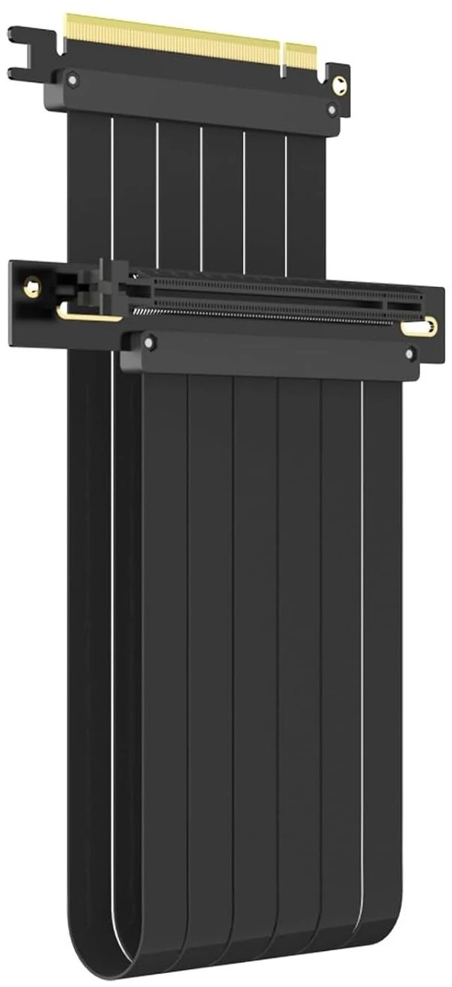 Main image of 400mm PCIe 3.0 x16 GPU Riser Cable, 90 Degree Right Angle