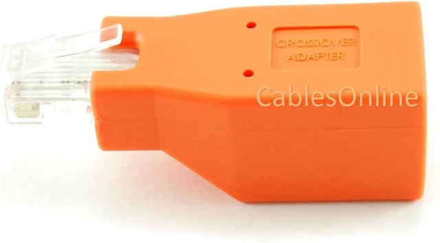 Alt view image 3 of 3 - CablesOnline 5-PACK Cat6/Cat5e Ethernet RJ45 Male/Female CrossOver Adapter (UX-A11-5)