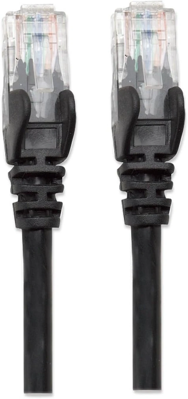 Alt view image 4 of 6 - Manhattan Intellinet Network Solutions Cat5e RJ-45 Male/RJ-45 Male UTP Network Patch Cable, 25-Feet (320788)