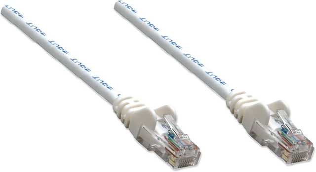 Alt view image 2 of 5 - Manhattan Intellinet Network Solutions Cat6 RJ-45 Male/RJ-45 Male UTP Network Patch Cable, 25-Feet (341998)