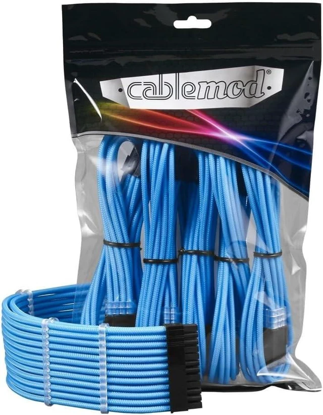 Main image of CableMod PRO ModMesh Cable Extension Kit (Light Blue)