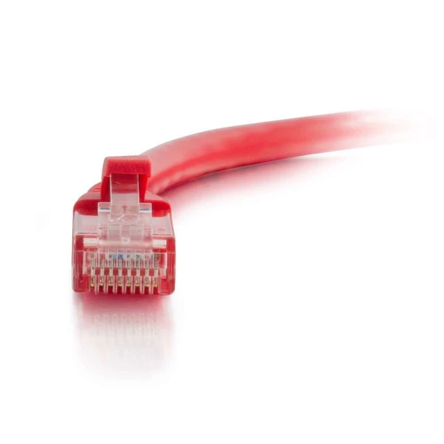 Alt view image 3 of 4 - Cables To Go 0.5m CAT6 550MHz Snagless Patch Cable - Red 83445