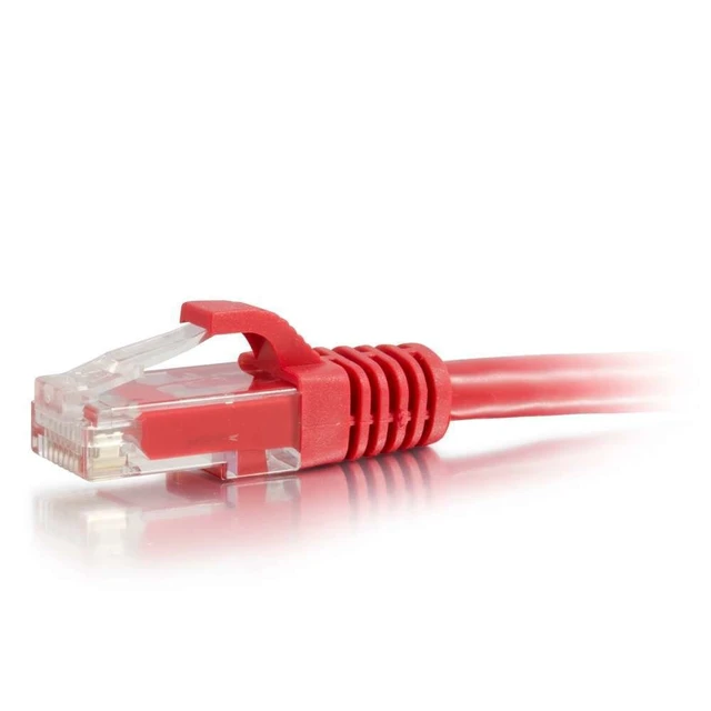 Alt view image 4 of 4 - Cables To Go 0.5m CAT6 550MHz Snagless Patch Cable - Red 83445