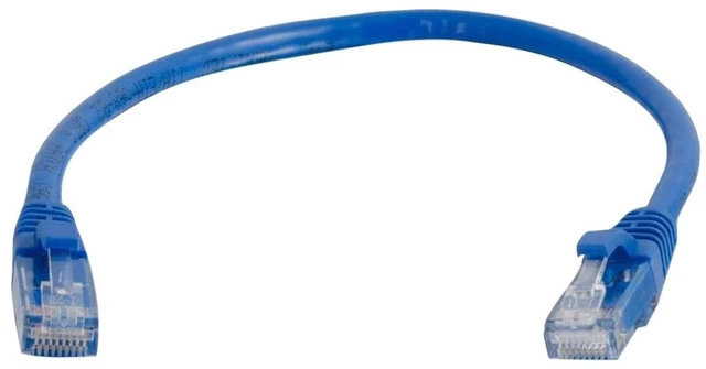 Main image of C2G 83388 2m Cat6 Booted Unshielded (UTP) Network Patch Cable - Blue