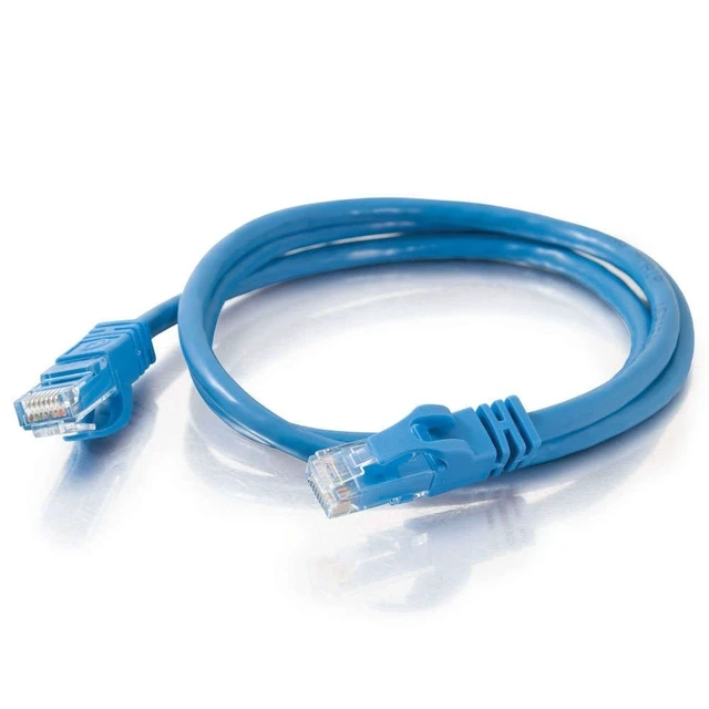 Alt view image 2 of 5 - C2G 83388 2m Cat6 Booted Unshielded (UTP) Network Patch Cable - Blue
