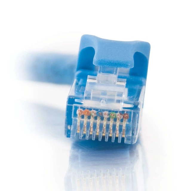 Alt view image 5 of 5 - C2G 83388 2m Cat6 Booted Unshielded (UTP) Network Patch Cable - Blue