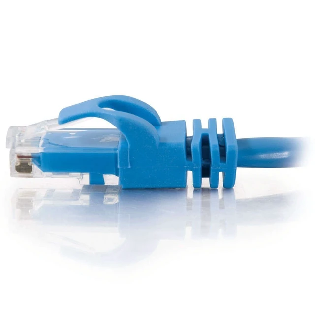 Alt view image 4 of 5 - C2G 83388 2m Cat6 Booted Unshielded (UTP) Network Patch Cable - Blue
