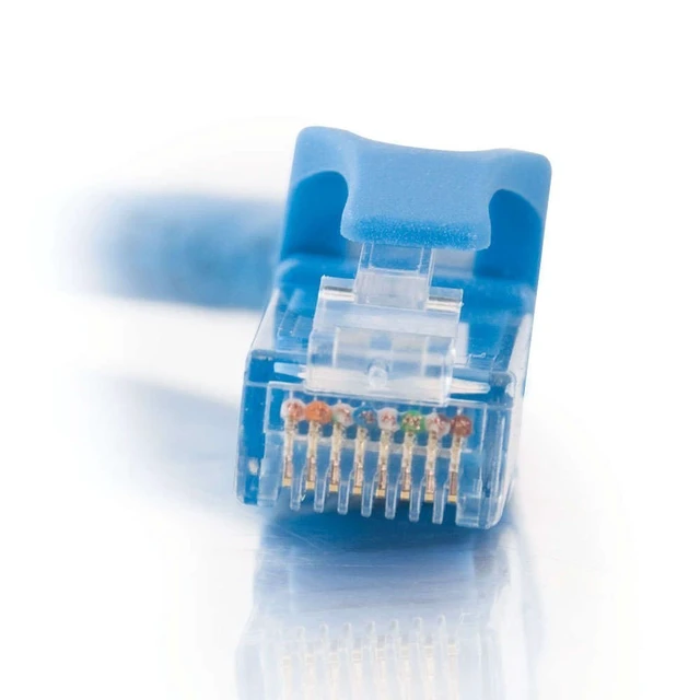 Alt view image 3 of 5 - C2G 83388 2m Cat6 Booted Unshielded (UTP) Network Patch Cable - Blue