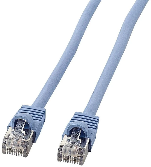 Main image of Sanwa Supply KB-STP-20LBN STP Enhanced Category 5 Cable, 65.6 ft (20 m), Light Blue