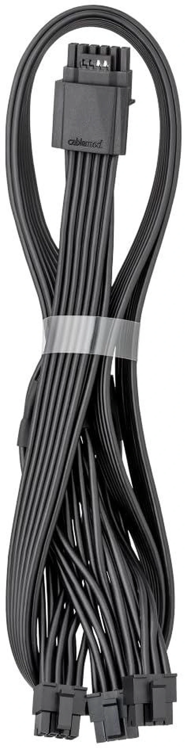 Main image of CableMod Basics 12V-2x6 PCIe Cable for Corsair Type 5 (Black, 3x8p, 65cm)