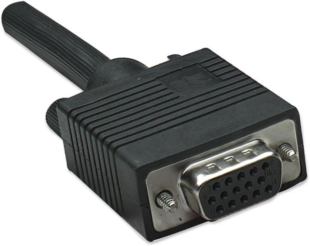 Alt view image 4 of 4 - MANHATTAN SVGA Extension Cable HD 15 M - HD 15 (Female) 4.5 M (15 Ft.) Black 310345