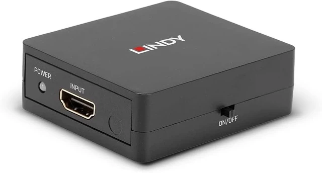 Alt view image 2 of 6 - LINDY HDMI Splitter 18G 2 Ports, Compact