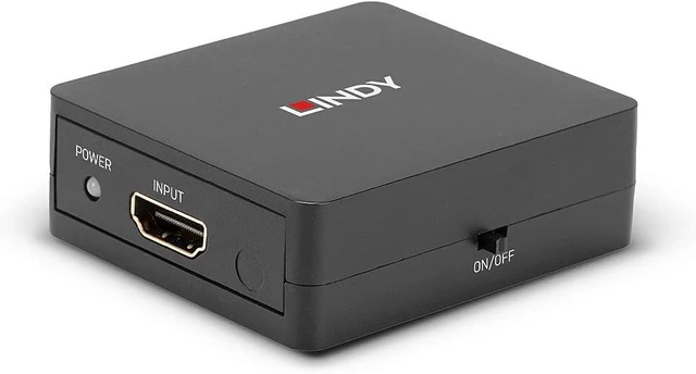 Alt view image 4 of 6 - LINDY HDMI Splitter 18G 2 Ports, Compact