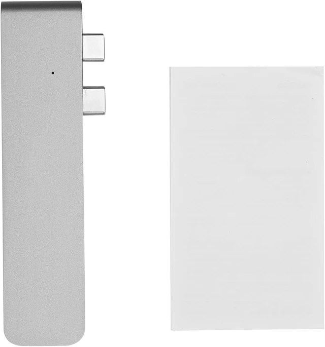 Alt view image 3 of 7 - Estink 5-in-2 USB C Hub Multiport Adapter, 100W 40Gbs 5K