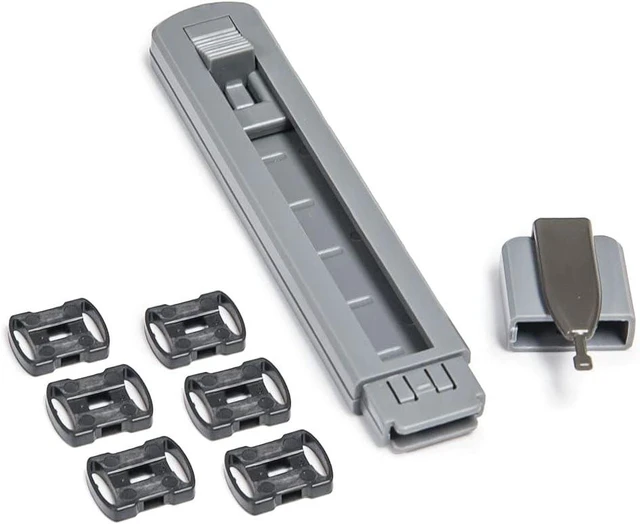 Main image of 6 Piece USB Type A Port Secruity Blocker with Removal Tool