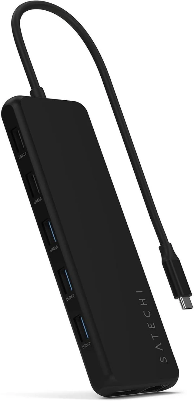 Alt view image 2 of 4 - Satechi 13-in-1 USB-C Multiport Adapter, Triple Display, Dual 4K HDMI