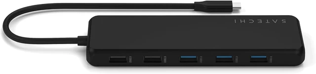 Alt view image 3 of 4 - Satechi 13-in-1 USB-C Multiport Adapter, Triple Display, Dual 4K HDMI