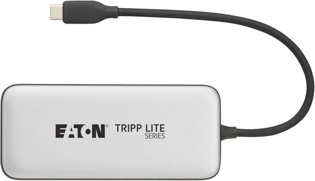 Alt view image 5 of 7 - Tripp Lite USB-C Hub Docking Station with 3 USB-A, HDMI, 1 USB-C Charging Port