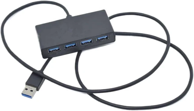Main image of for Computer Laptop Accessories New 4 Port USB 3.0 Splitter with Micro USB Power Port G11-H4-U3