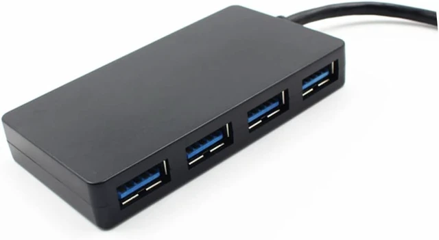 Alt view image 2 of 7 - OSALADI 3pcs 4-Port USB Hub Portable Compact High-Speed for PC Laptop Notebook Desktop Use