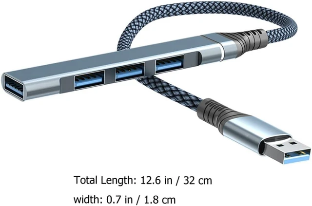 Alt view image 6 of 7 - OSALADI 5pcs USB Hub Port Expander for Laptop Multiple USB Ports for Data Transfer and Connection Expansion