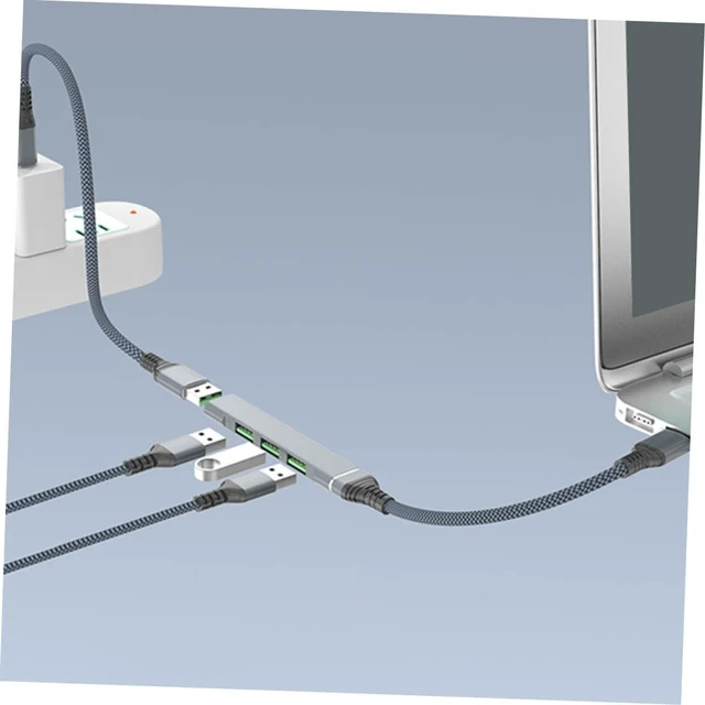 Alt view image 5 of 7 - OSALADI 5pcs USB Hub Port Expander for Laptop Multiple USB Ports for Data Transfer and Connection Expansion