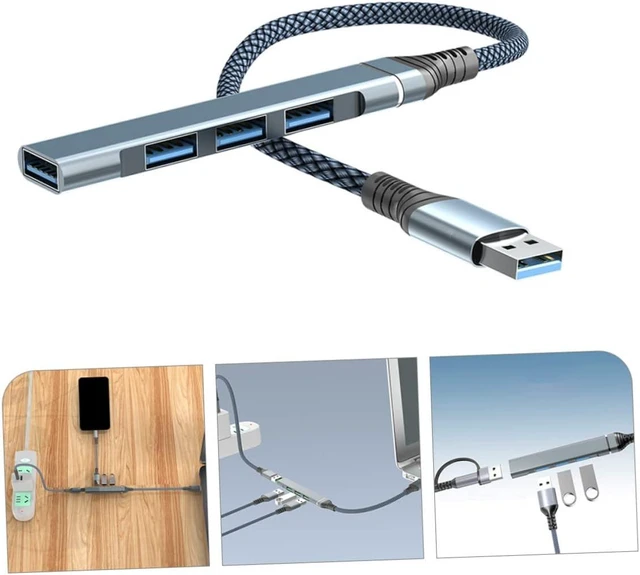 Alt view image 7 of 7 - OSALADI 5pcs USB Hub Port Expander for Laptop Multiple USB Ports for Data Transfer and Connection Expansion