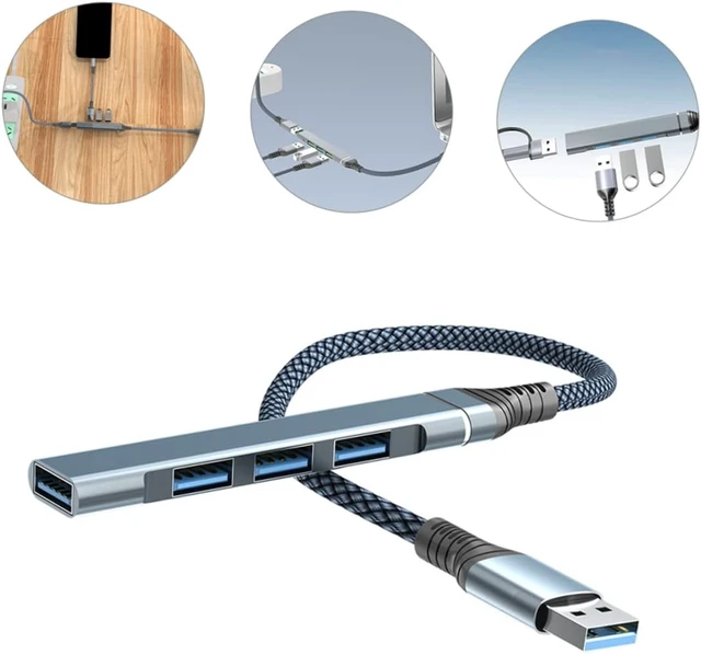 Alt view image 4 of 6 - OSALADI 5pcs USB Splitter Port Hub USB Expander for Laptop Multiple Ports for Data Transfer