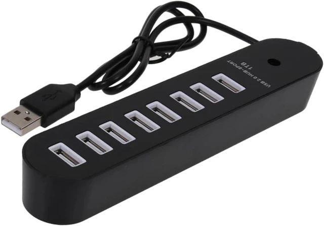 Alt view image 7 of 7 - OSALADI 3pcs USB Hub Type to Hub Adapter Fast USB Charger Compact for Laptop Phone Tablet Dissipation Design
