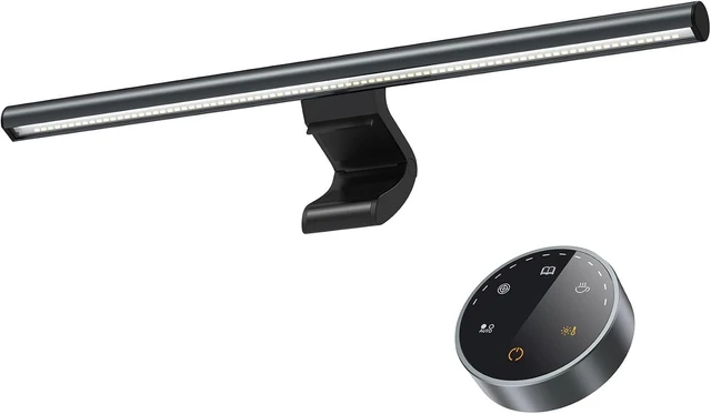 Main image of Monitor Light Bar, Wireless Controller, Stepless Dimming Brightness & Color Temperature, Eye-Care Light Bar, No Screen Glare, Space Saving for Home Office Gaming(Front Light, Wireless Control)