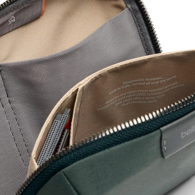Alt view image 5 of 7 - Bellroy Tech Kit Compact (Charger, Cables, Mouse, powerbank, USB Keys, dongles) - Everglade