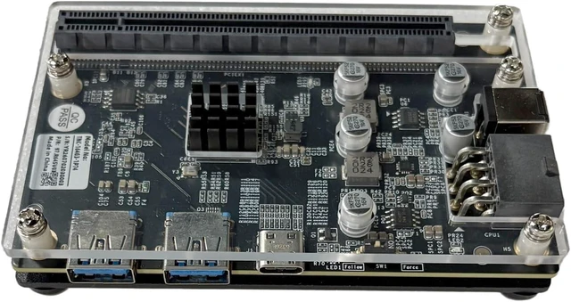 Alt view image 6 of 7 - PCIE 3.0 x16 22Gbps eGPU Docking, Thunderbolt 4 Cable Adapter