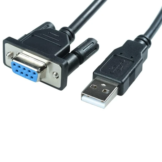 Alt view image 4 of 6 - USB Programming Cable USB-1756-CP3 for Allen Bradley PLC ControlLogix Series Download Cable, 6 FT, Black