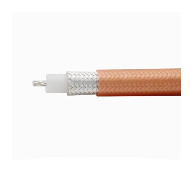 Alt view image 2 of 3 - 1 Meter RG393 High Power Cable SFF-50-7 All Copper Double Shielded Low Loss Cable RG393 R*/F Cable 50