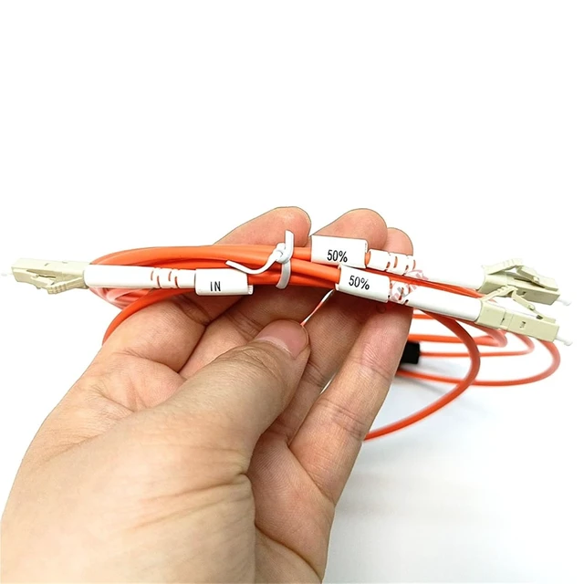 Alt view image 3 of 5 - Fiber Coupler 850/1300Nm 50/125 Coupling Ratio 50/50 LC/UPC 1X2 Coupler 1 * 2(1pc)