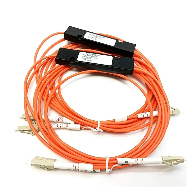 Alt view image 5 of 5 - Fiber Coupler 850/1300Nm 50/125 Coupling Ratio 50/50 LC/UPC 1X2 Coupler 1 * 2(1pc)