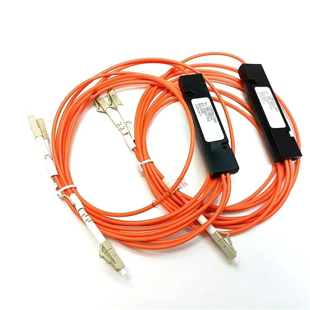 Alt view image 4 of 5 - Fiber Coupler 850/1300Nm 50/125 Coupling Ratio 50/50 LC/UPC 1X2 Coupler 1 * 2(1pc)
