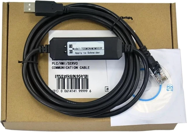 Main image of Compatible with Schneider ATV Inverter Debugging Cable Download Line Converter TCSMCNAM3M002P